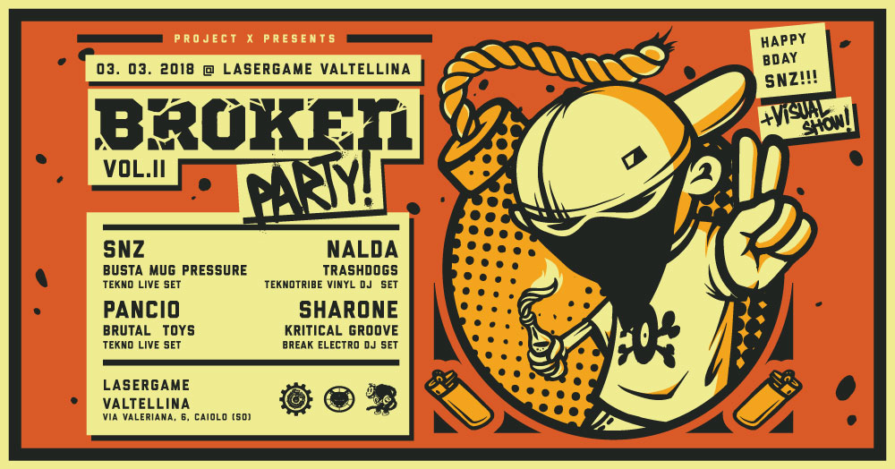 Broken Party vol.2 - Banner