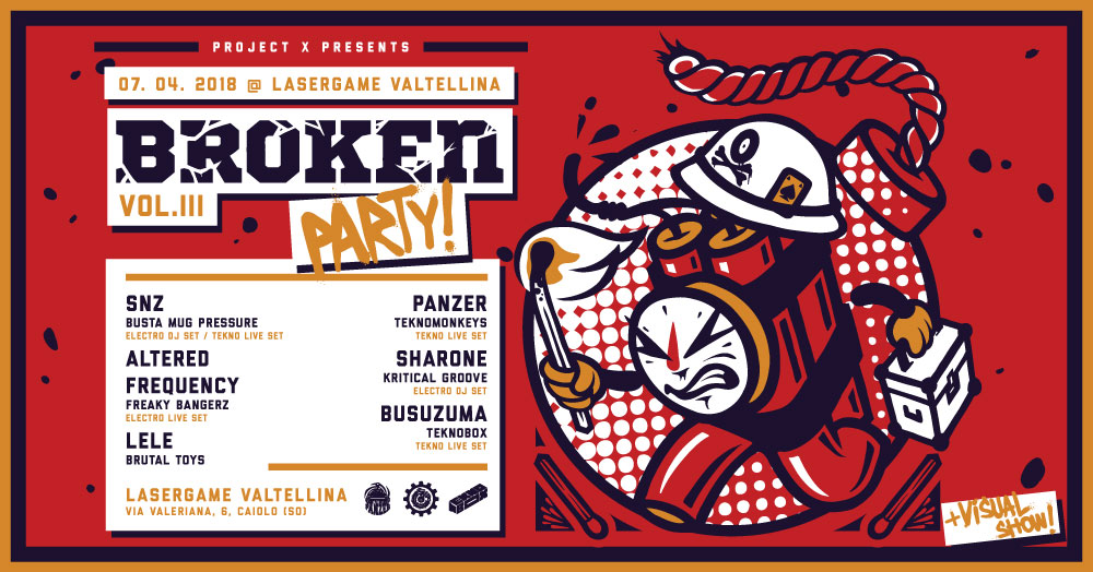 Broken Party Vol.3 - Banner