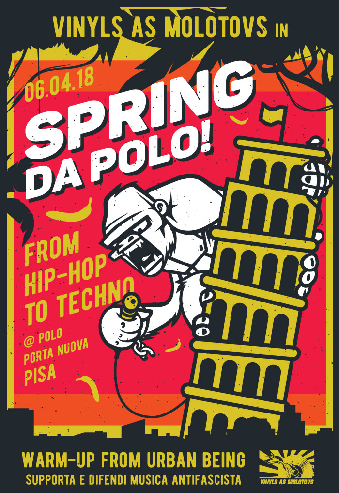 Spring da Polo - Flyer fronte